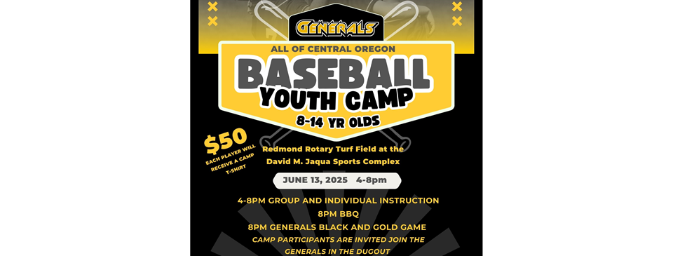 2025 Youth Baseball Camp